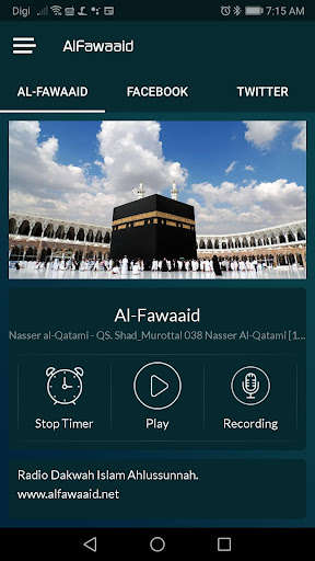 Run android online APK AlFawaaid - Radio Dakwah Islam Ahlussunnah from MyAndroid or emulate AlFawaaid - Radio Dakwah Islam Ahlussunnah using MyAndroid
