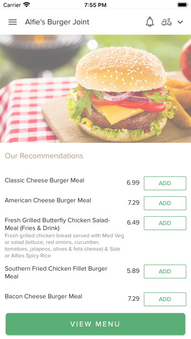 Emulate iPhone app Alfies Kitchen using MyAndroid Emulate iPhone app Alfies Kitchen using MyAndroid