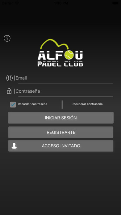 Emulate iPhone app Alfou Padel Club using MyAndroid Emulate iPhone app Alfou Padel Club using MyAndroid
