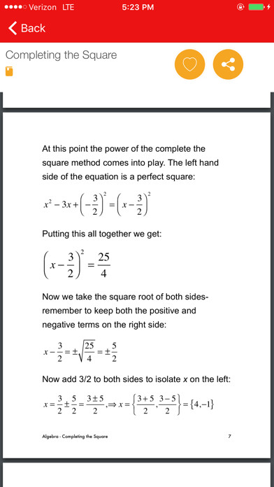 Emulate iPhone app Algebra Study Guide LT using MyAndroid Emulate iPhone app Algebra Study Guide LT using MyAndroid