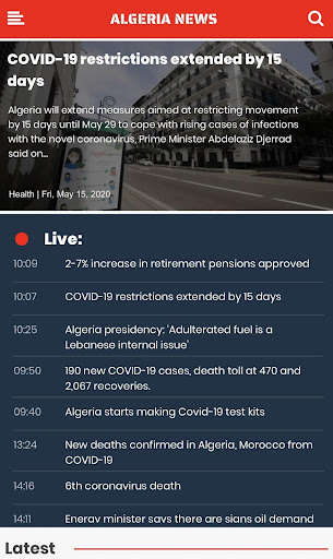 Run android online APK Algeria News from MyAndroid or emulate Algeria News using MyAndroid