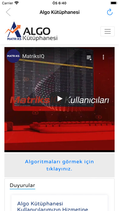 Emulate iPhone app Algo Kütüphanesi using MyAndroid Emulate iPhone app Algo Kütüphanesi using MyAndroid