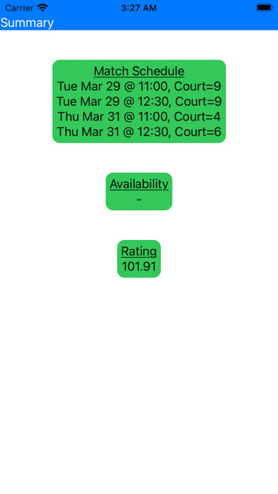 Emulate iPhone app AlgoTennis using MyAndroid