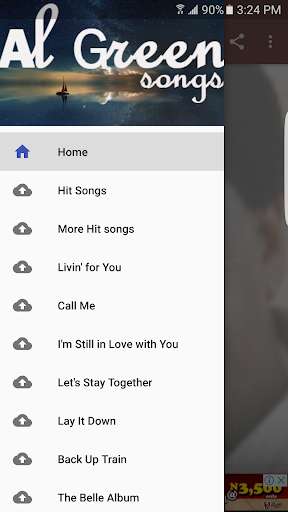 Run android online APK Al Green songs from MyAndroid or emulate Al Green songs using MyAndroid