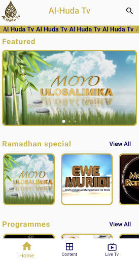 Run android online APK Al Huda Tv from MyAndroid or emulate Al Huda Tv using MyAndroid