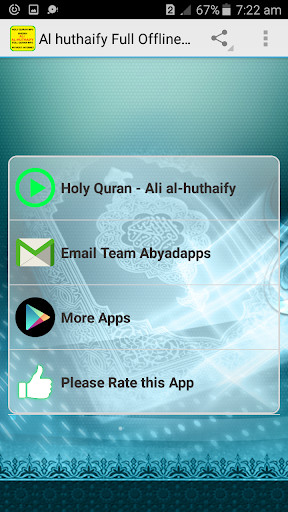 Run android online APK Al Huthaify Full Quran Offline MP3 from MyAndroid or emulate Al Huthaify Full Quran Offline MP3 using MyAndroid