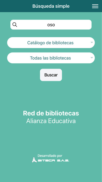 Emulate iPhone app Alianza Educativa using MyAndroid