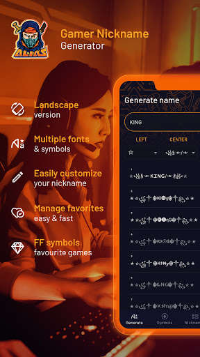 Run android online APK ALIAS - Nickname Generator For Gaming from MyAndroid or emulate ALIAS - Nickname Generator For Gaming using MyAndroid
