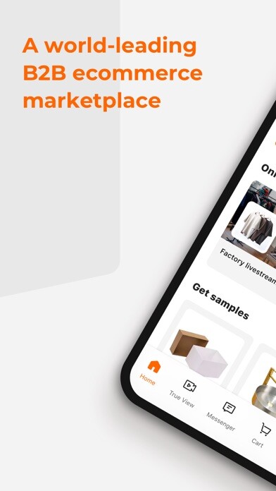 Emulate iPhone app Alibaba.com B2B Trade App using MyAndroid
