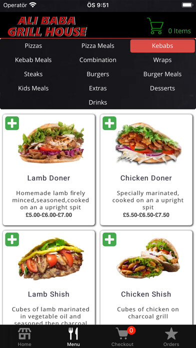 Emulate iPhone app Ali Baba Grill House using MyAndroid Emulate iPhone app Ali Baba Grill House using MyAndroid