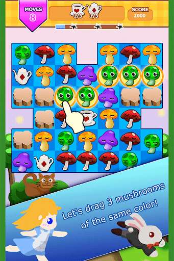 Run android online APK Alice in Wonderland - Puzzle from MyAndroid or emulate Alice in Wonderland - Puzzle using MyAndroid