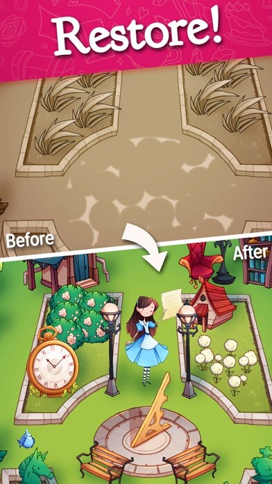Emulate iPhone app Alice Legends using MyAndroid