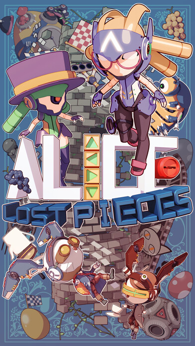 Emulate iPhone app Alice : Lost Pieces using MyAndroid