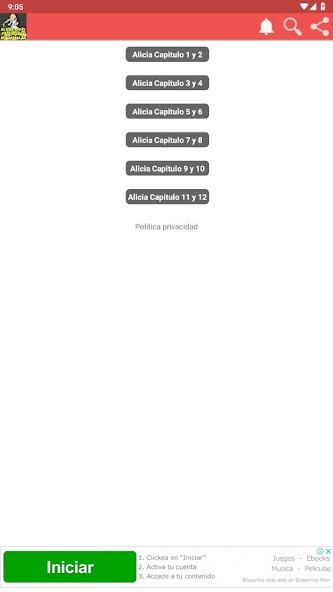 Run android online APK ALICIA EN EL PAIS DE LAS MARAV from MyAndroid or emulate ALICIA EN EL PAIS DE LAS MARAV using MyAndroid Run android online APK ALICIA EN EL PAIS DE LAS MARAV from MyAndroid or emulate ALICIA EN EL PAIS DE LAS MARAV using MyAndroid