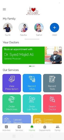 Run android online APK Ali Clinic from MyAndroid or emulate Ali Clinic using MyAndroid