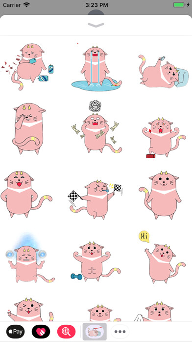 Emulate iPhone app Alien Cat Animated Stickers using MyAndroid Emulate iPhone app Alien Cat Animated Stickers using MyAndroid