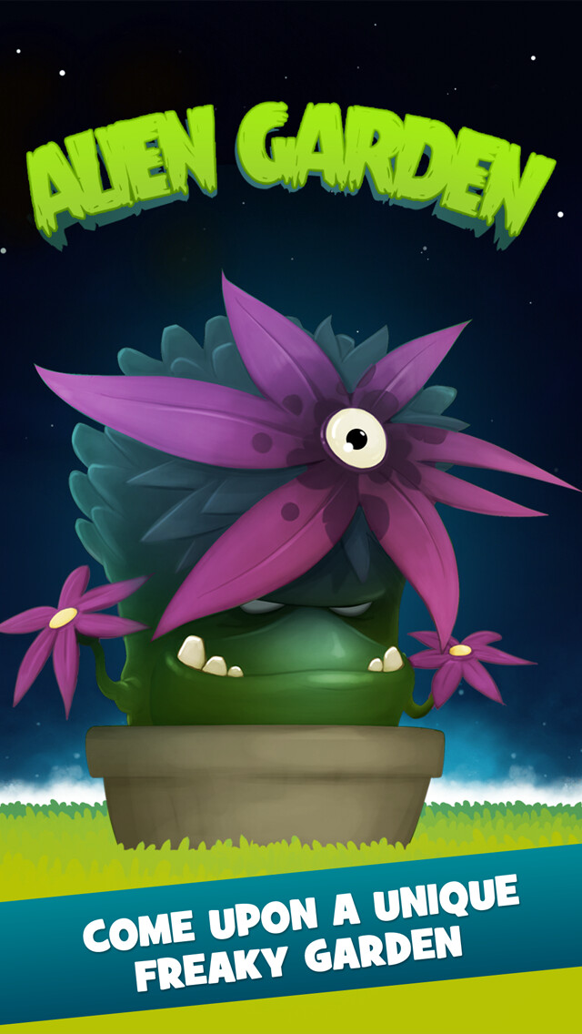 Emulate iPhone app Alien Garden using MyAndroid Emulate iPhone app Alien Garden using MyAndroid