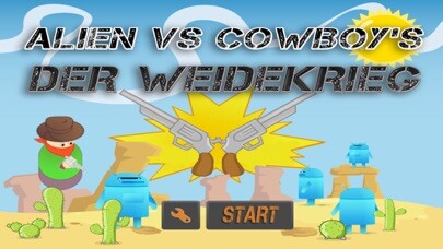 Emulate iPhone app Alien gegen Cowboys using MyAndroid Emulate iPhone app Alien gegen Cowboys using MyAndroid
