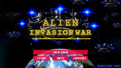 Emulate iPhone app Alien Invasion War using MyAndroid