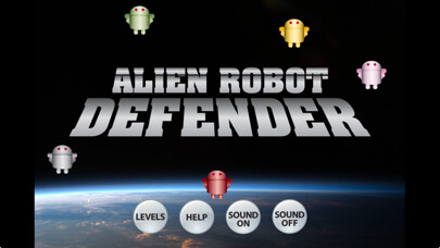Emulate iPhone app Alien Robot Defender using MyAndroid