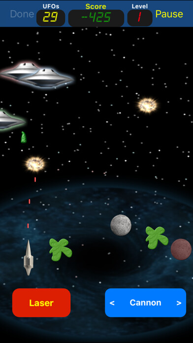 Emulate iPhone app Alien Slime using MyAndroid