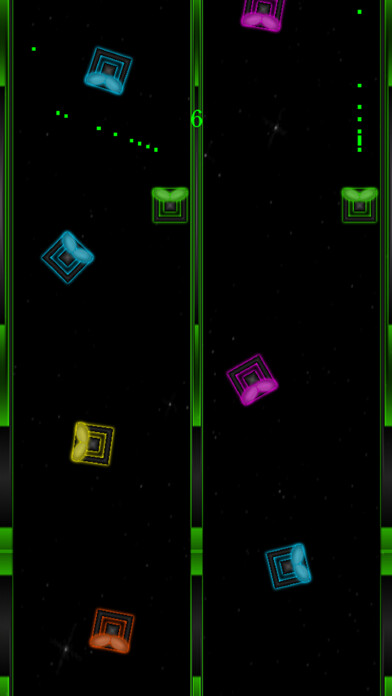 Emulate iPhone app Alien Squares using MyAndroid