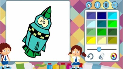 Emulate iPhone app Aliens to paint - coloring book to draw space using MyAndroid Emulate iPhone app Aliens to paint - coloring book to draw space using MyAndroid