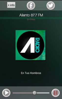 Emulate Android APK Aliento 87.7 FM