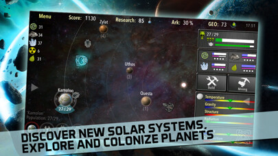 Emulate iPhone app Alien Tribe 2: 4X Space RTS TD using MyAndroid