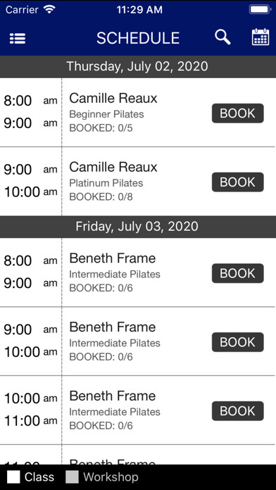 Emulate iPhone app Align Pilates Studio using MyAndroid Emulate iPhone app Align Pilates Studio using MyAndroid