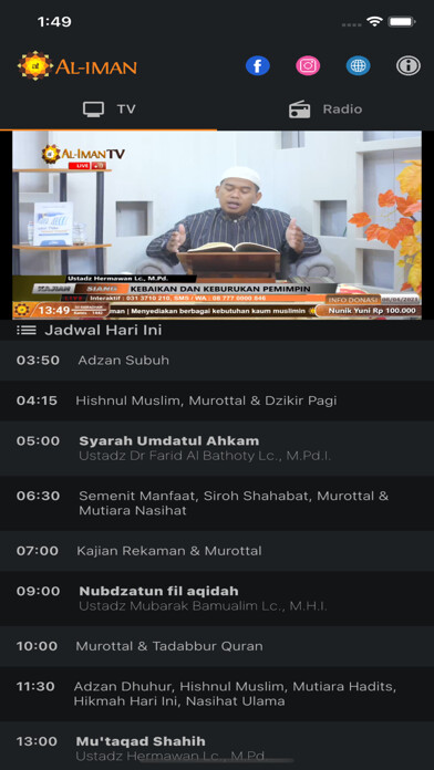 Emulate iPhone app Al Iman Player using MyAndroid Emulate iPhone app Al Iman Player using MyAndroid