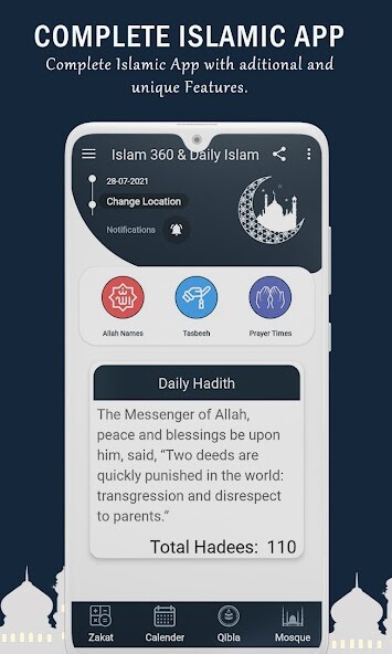 Run android online APK Al-Iman - Prayer Times  Qibla from MyAndroid or emulate Al-Iman - Prayer Times  Qibla using MyAndroid