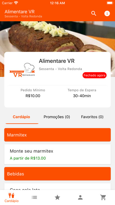 Emulate iPhone app AlimentareVR - Delivery using MyAndroid Emulate iPhone app AlimentareVR - Delivery using MyAndroid