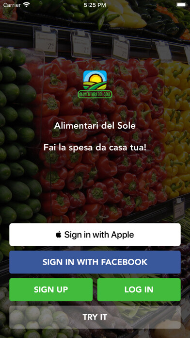 Emulate iPhone app Alimentari del Sole using MyAndroid Emulate iPhone app Alimentari del Sole using MyAndroid