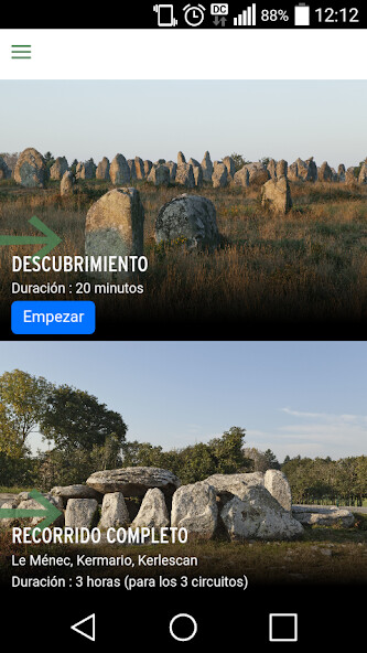 Run android online APK Alineamientos de Carnac from MyAndroid or emulate Alineamientos de Carnac using MyAndroid