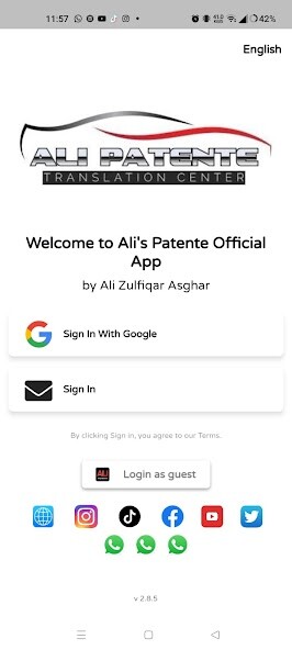 Run android online APK Ali Patente from MyAndroid or emulate Ali Patente using MyAndroid