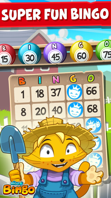 Emulate iPhone app Alisa Bingo - Live Games using MyAndroid
