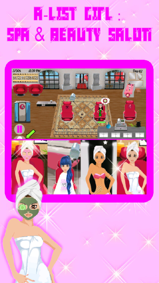 Emulate iPhone app A-List Girl: Spa & Beauty Salon using MyAndroid