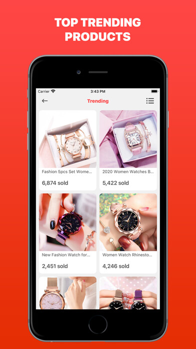 Emulate iPhone app AliTrends - Trending Products using MyAndroid Emulate iPhone app AliTrends - Trending Products using MyAndroid