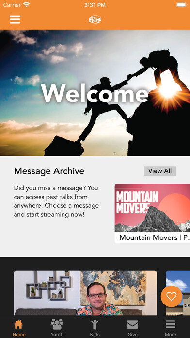 Emulate iPhone app Alive Church Tucson using MyAndroid Emulate iPhone app Alive Church Tucson using MyAndroid