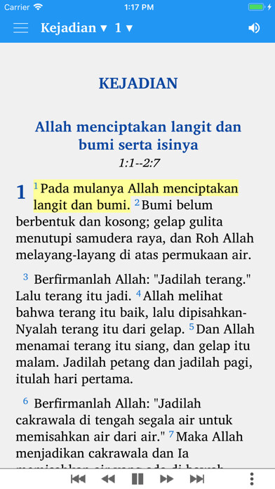 Emulate iPhone app Alkitab Karaoke using MyAndroid