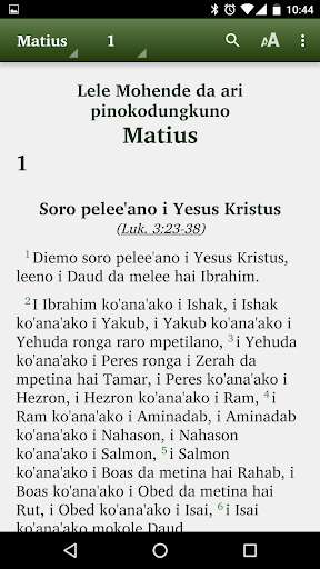 Run android online APK Alkitab Moronene from MyAndroid or emulate Alkitab Moronene using MyAndroid