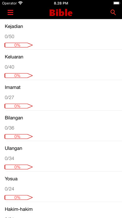 Emulate iPhone app Alkitab Terjemahan Baru Audio using MyAndroid