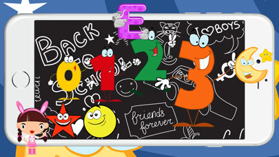 Emulate iPhone app All About 123 Number Grade Math And Geometry Shapes Dash Quizzing - Free Learning Games for Kids In Kindergarten using MyAndroid