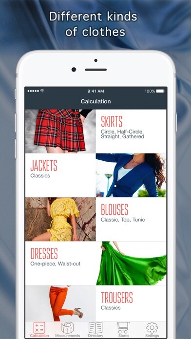 Emulate iPhone app All about Fabrics using MyAndroid