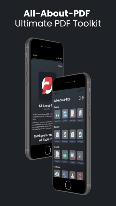 Emulate iPhone app All-About-PDF using MyAndroid