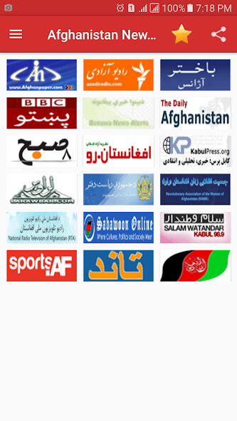 Run android online APK All Afghanistan Newspapers - د from MyAndroid or emulate All Afghanistan Newspapers - د using MyAndroid