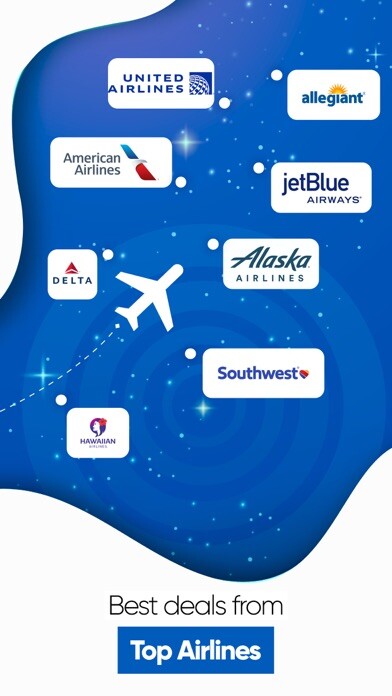 Emulate iPhone app All Airlines・Cheap Flights App using MyAndroid