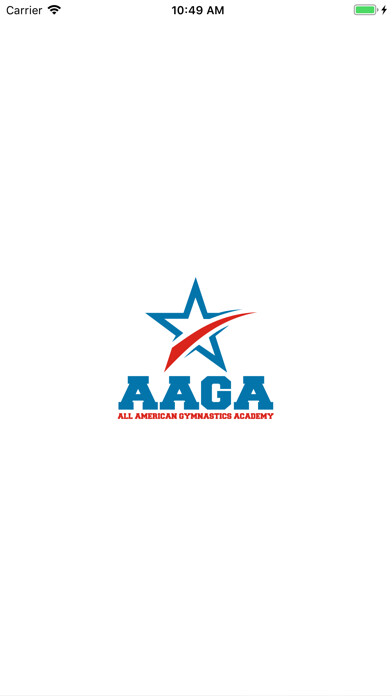 Emulate iPhone app All American Gymnastics using MyAndroid