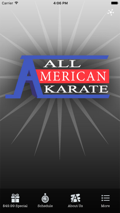 Emulate iPhone app All American Karate using MyAndroid